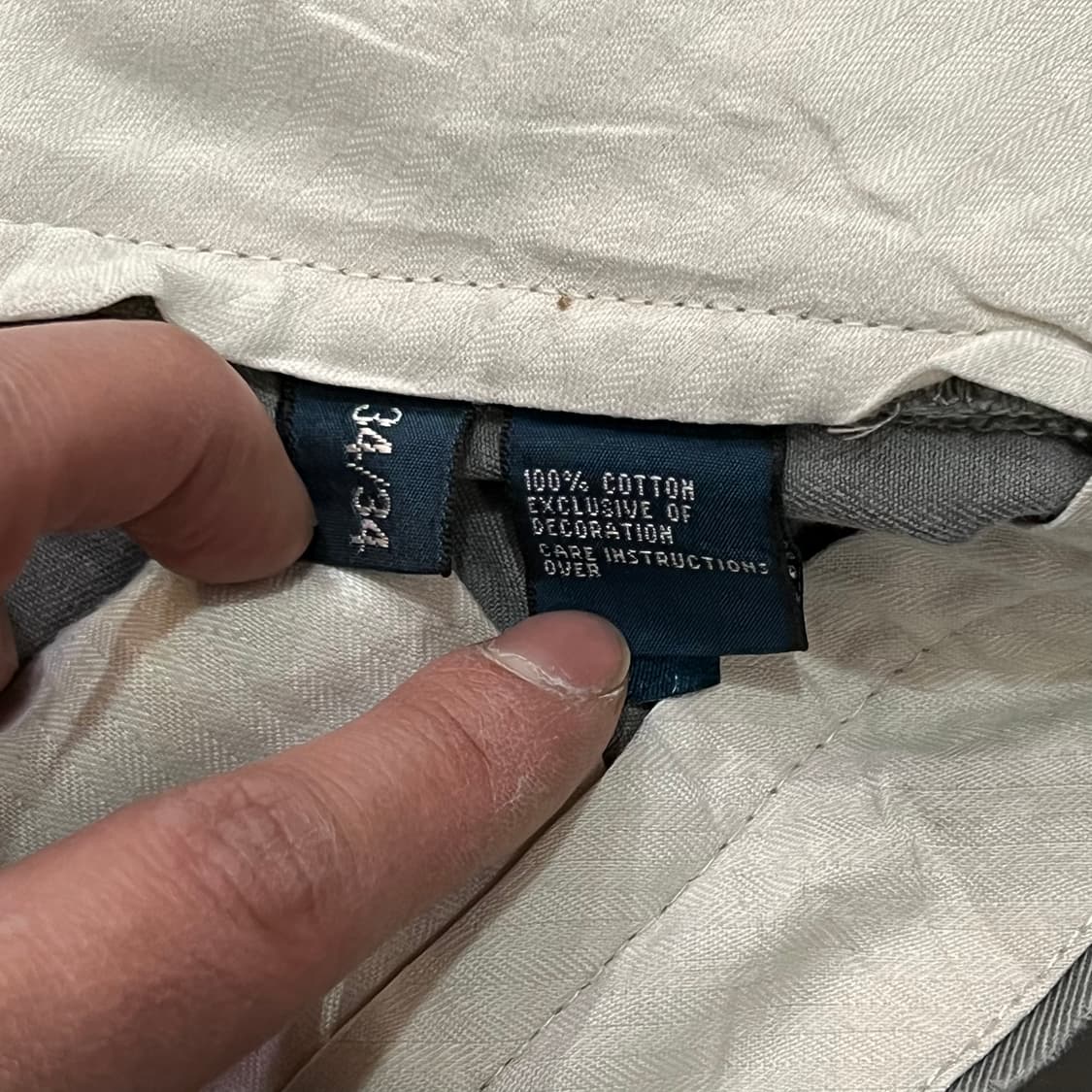  폴로랄프로렌 그레이 치노팬츠 y15523 상품이미지8