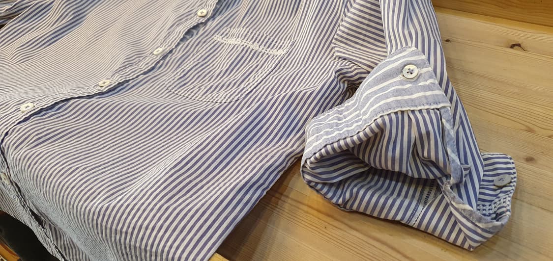 66.헤지스 스트라이프 셔츠 상품이미지5