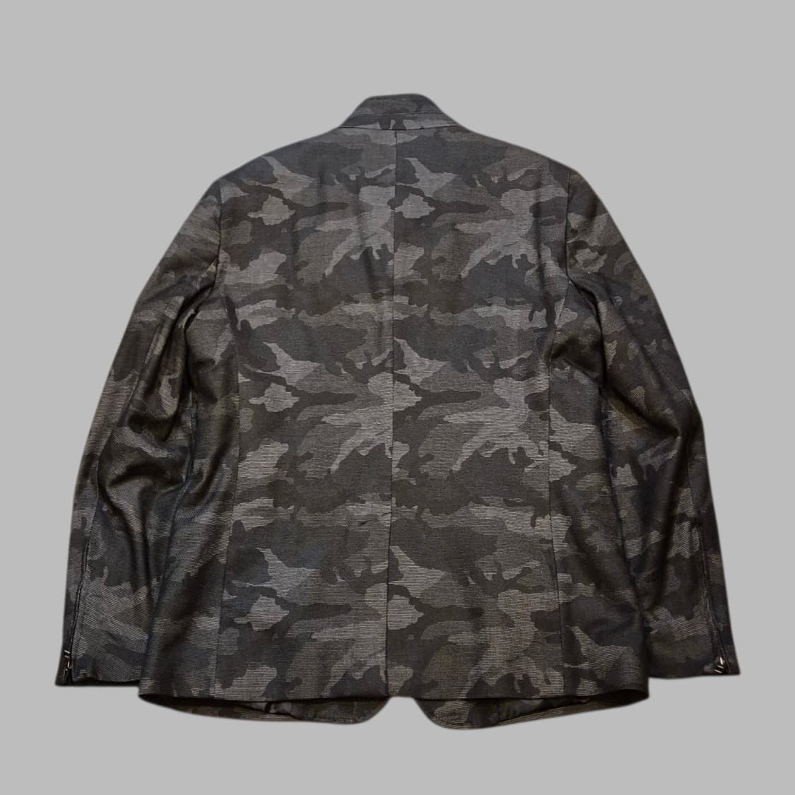 L(착샷잇음) 자라 카모패턴 차이나카라 블레이져  상품이미지2