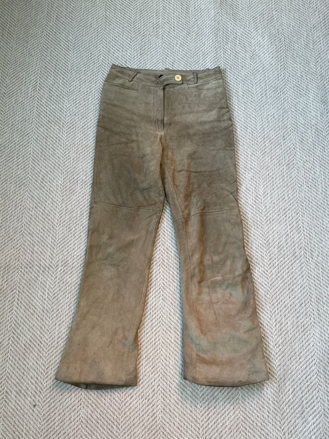 빈티지 피그스킨 스웨이드 팬츠 J03257 상품이미지1