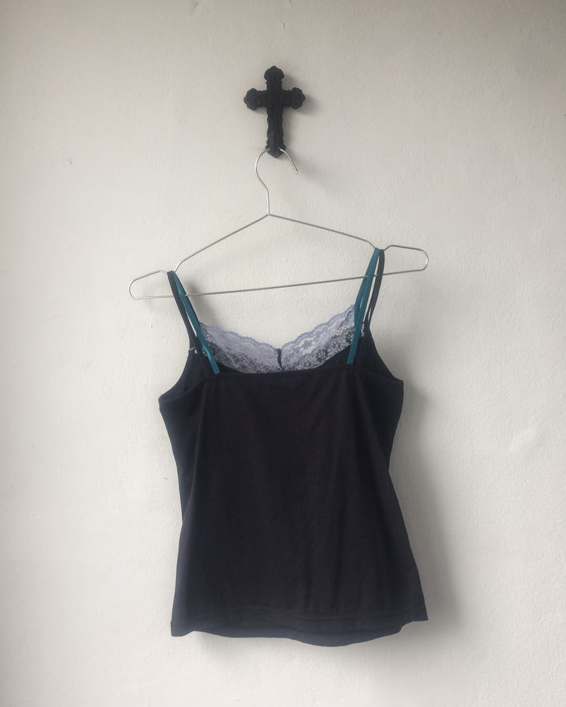 Lace trimming sleeveless 상품이미지3