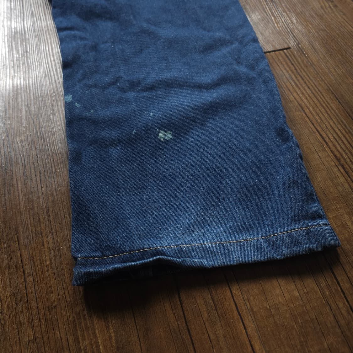 에비수 아카이브 백 자수 시그니처 데님 팬츠 상품이미지6