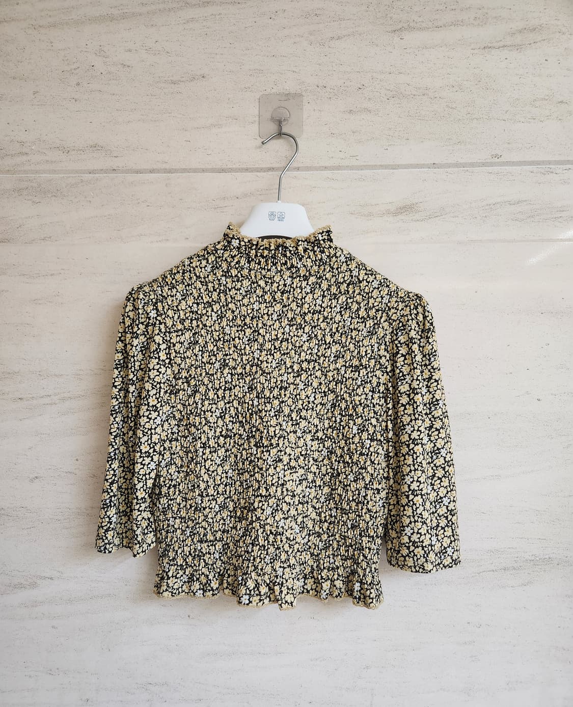 산드로 스모크밴드 블라우스 3사이즈 상품이미지8