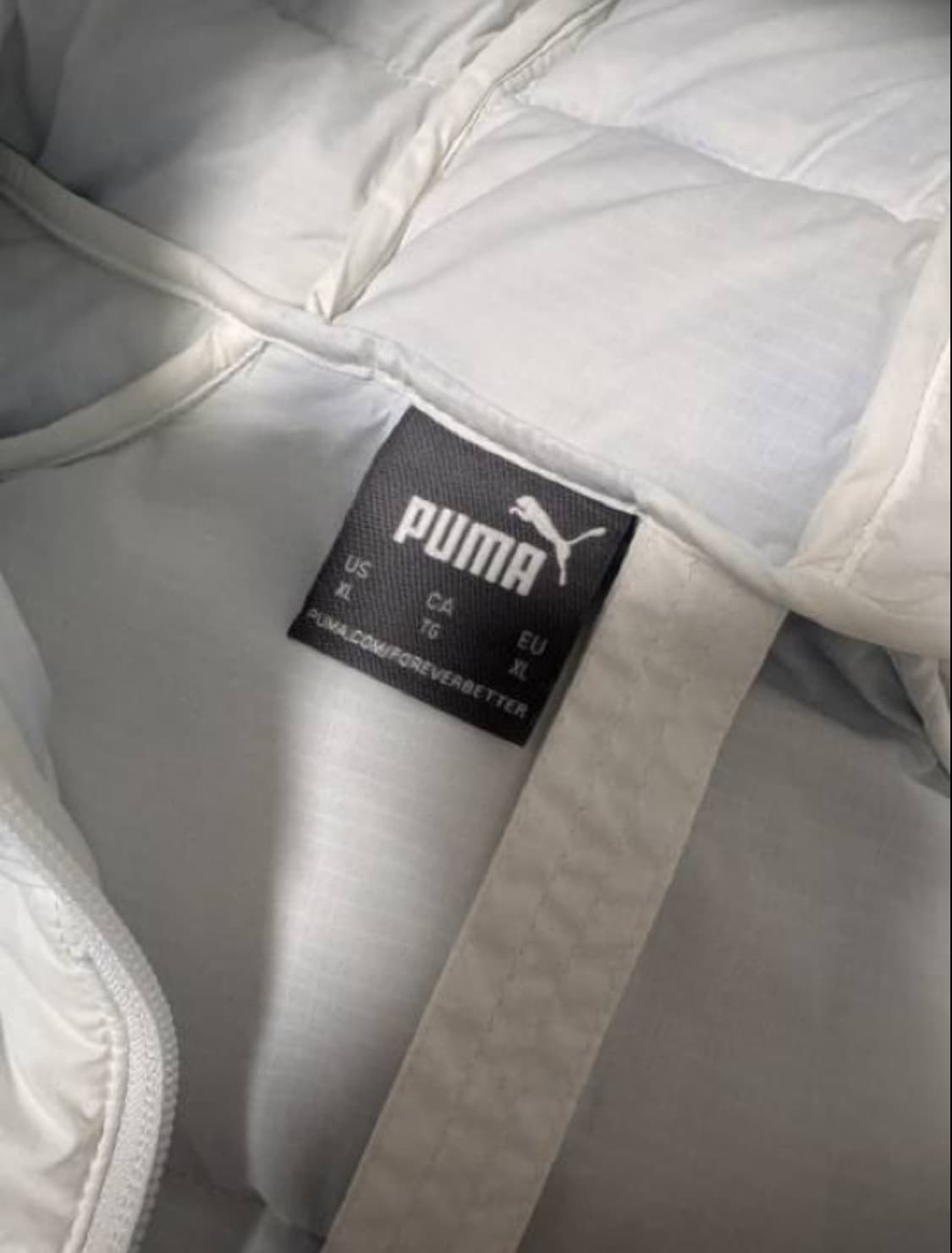 푸마 맨체스터 시티 2022/23 리필 패딩 자켓 화이트(XL) 상품이미지2