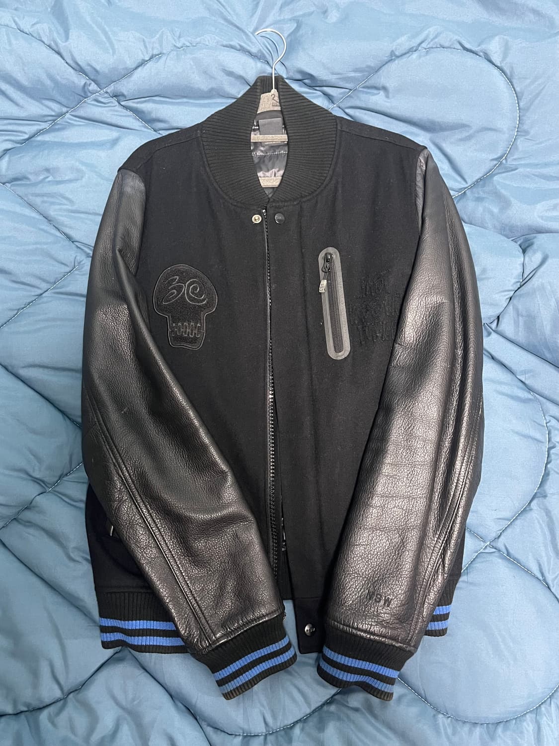 스투시x나이키 30주년 한정판 바시티자켓 상품이미지1