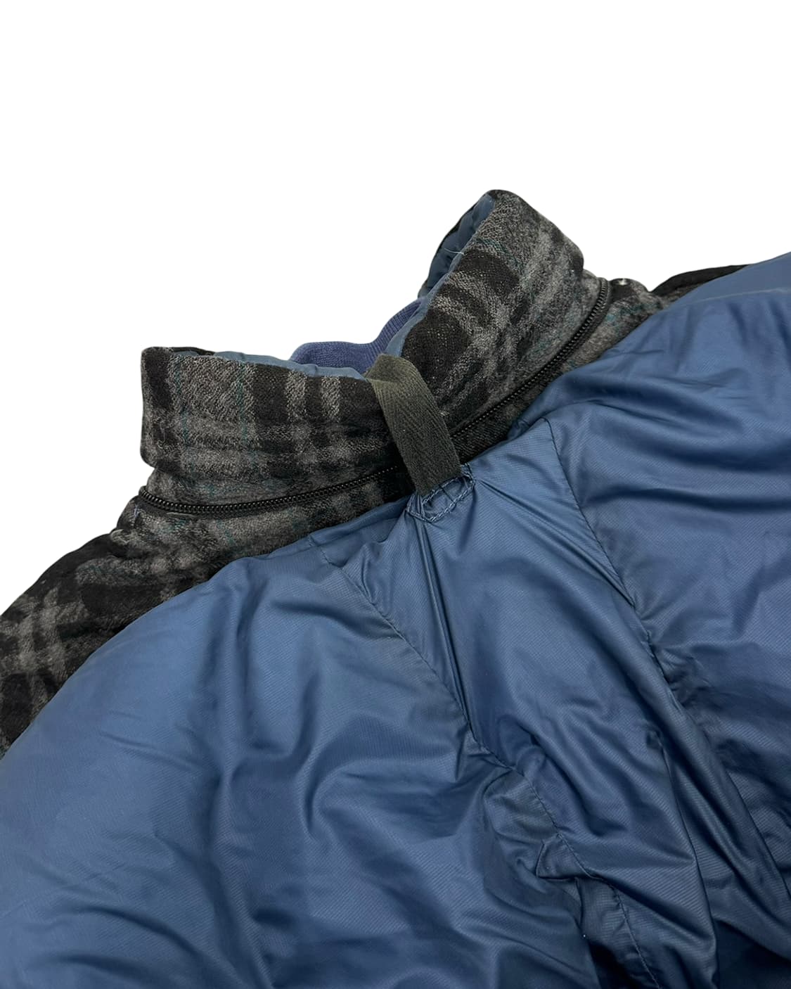 Y-3 체크 패턴 다운 자켓 상품이미지8