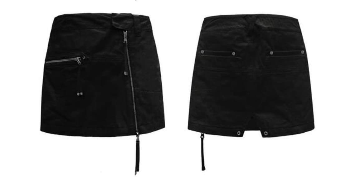 나체 Asymmetric cotton skirt 상품이미지2