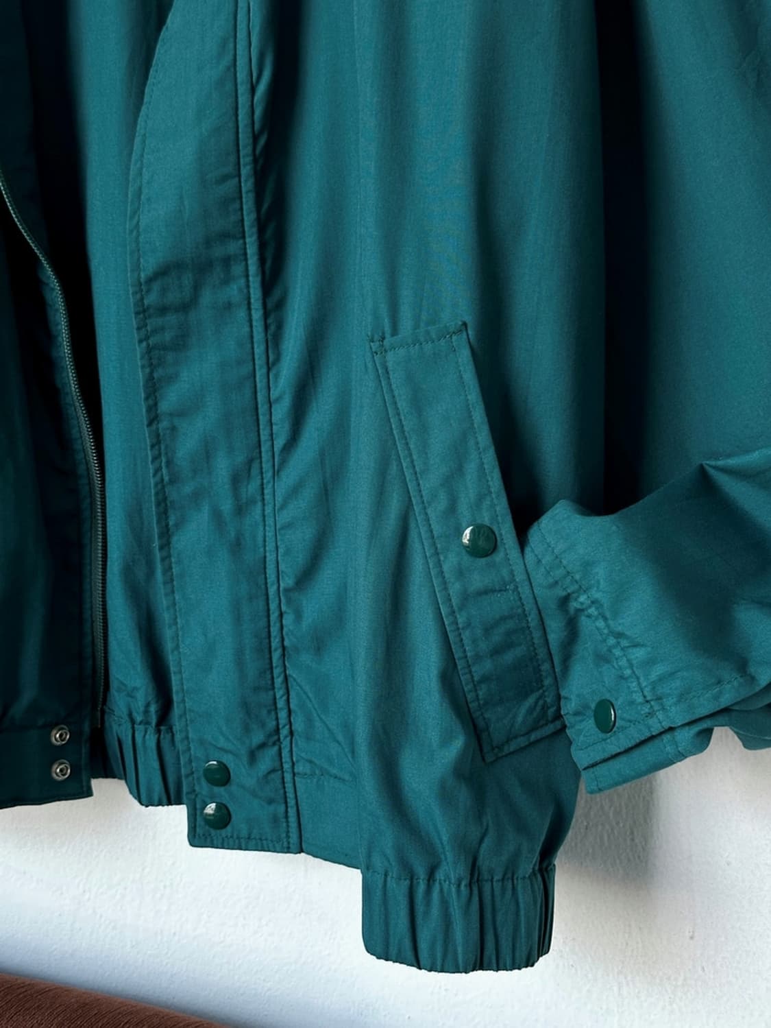 High count fabric easy blouson 상품이미지3
