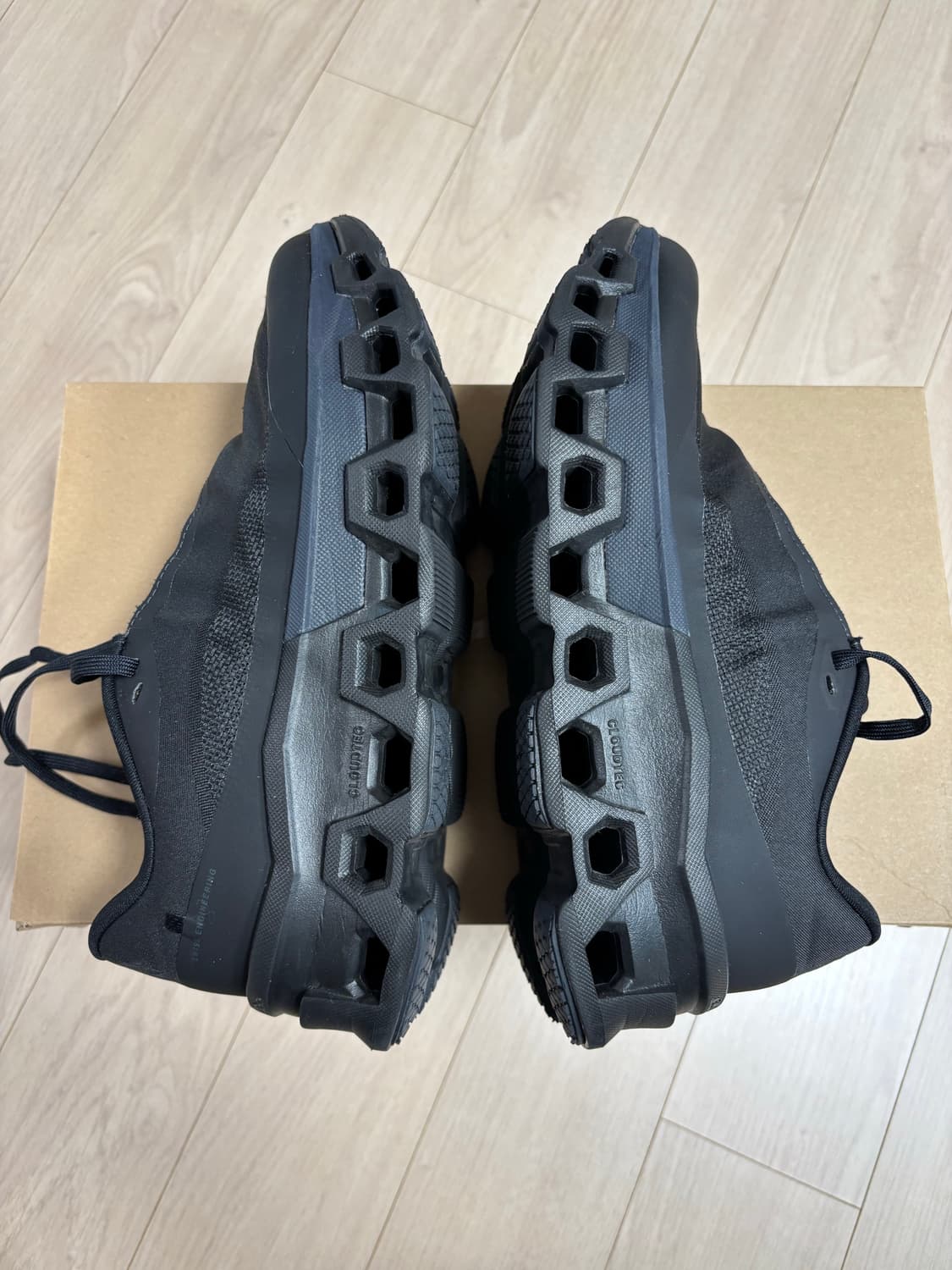 [W250] 온러닝 파프 클라우드 몬스터2 블랙 상품이미지5