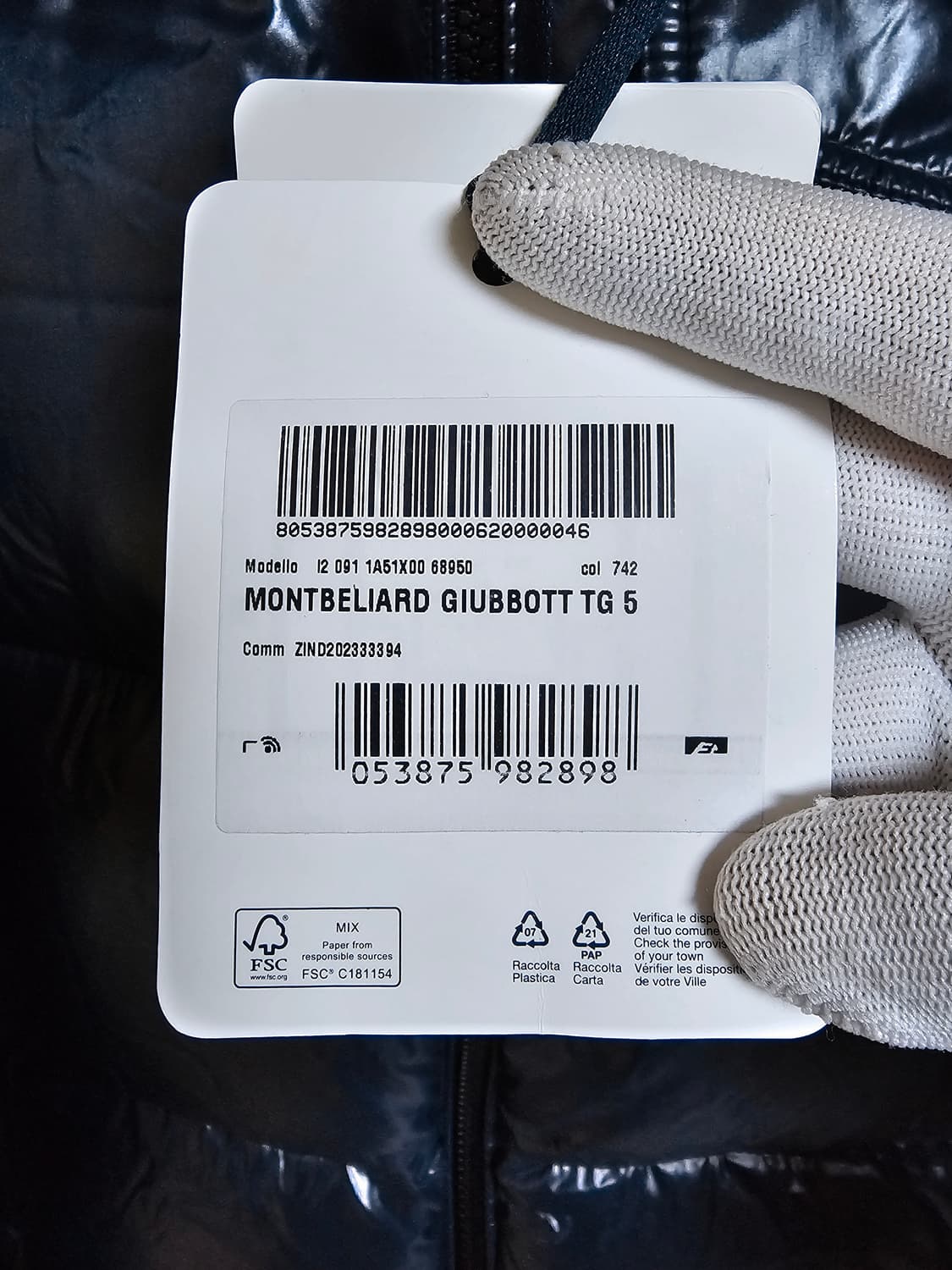 몽클레어 몽벨리아르 5사이즈 (새상품) 상품이미지7