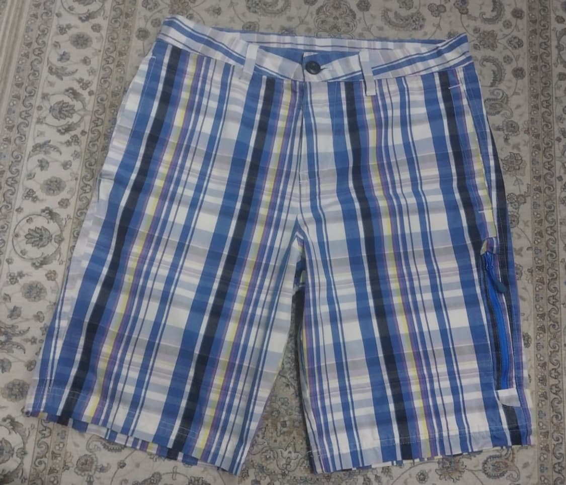 나이키 타탄체크 퓨츄라 패치 하프팬츠 M (30-31) 상품이미지1