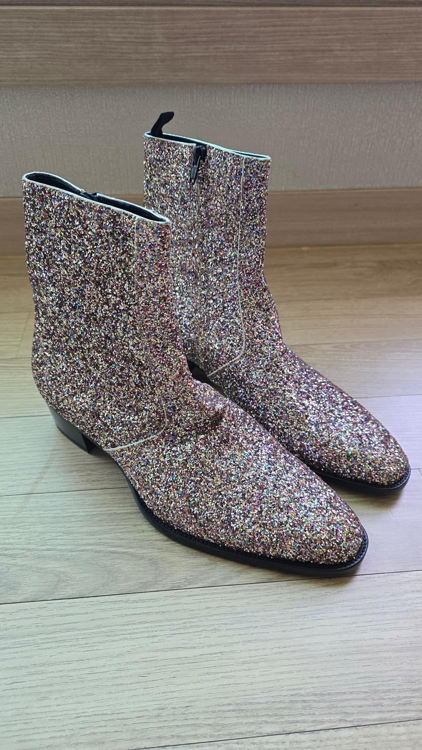생로랑 16ss 글리터 부츠 상품이미지3