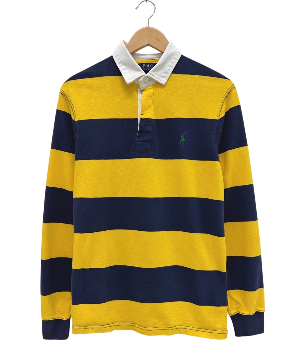 폴로 럭비티 옐로우&네이비 (M) 상품이미지1