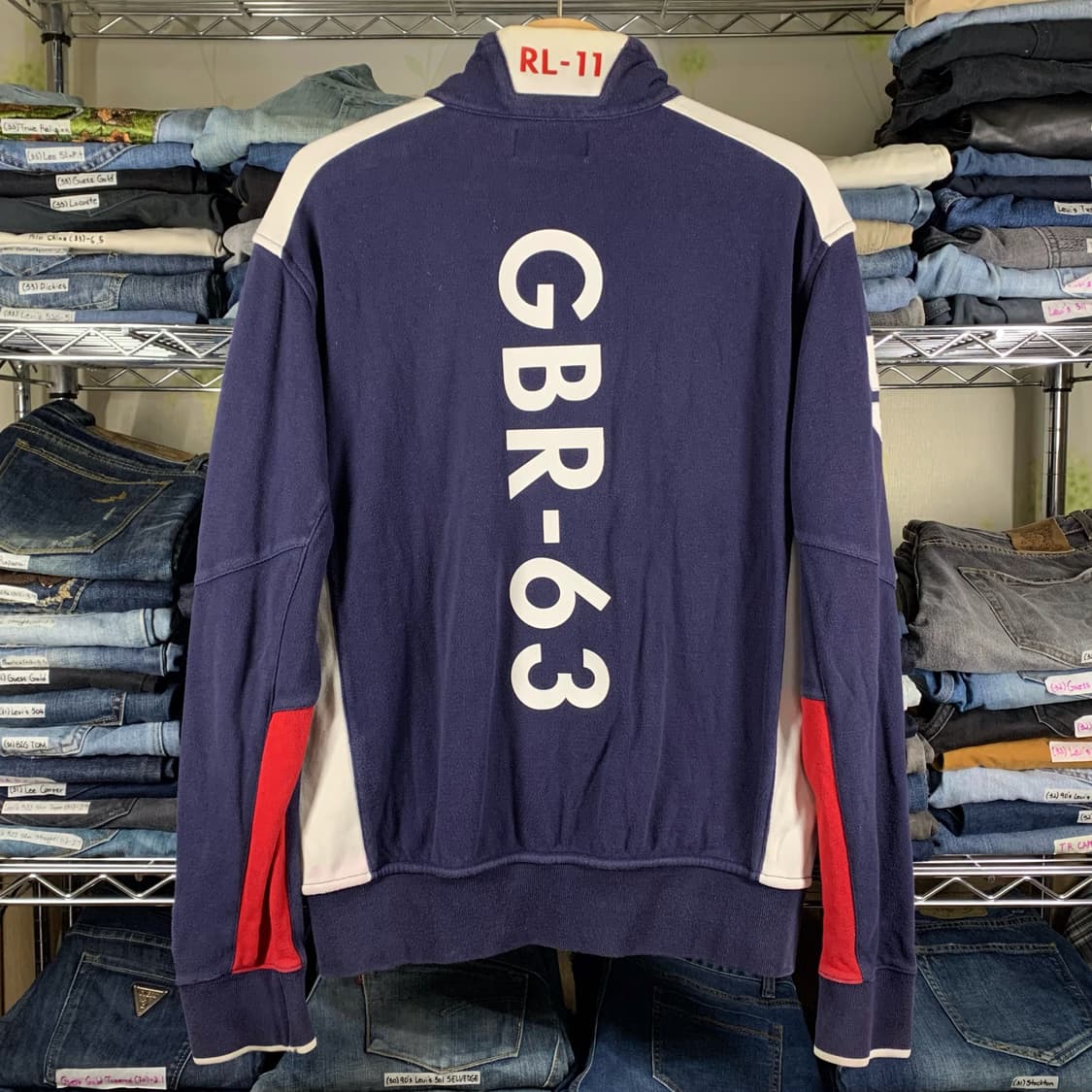 [L] 폴로 랄프로렌 브리티쉬 코튼 풀집업 상품이미지3