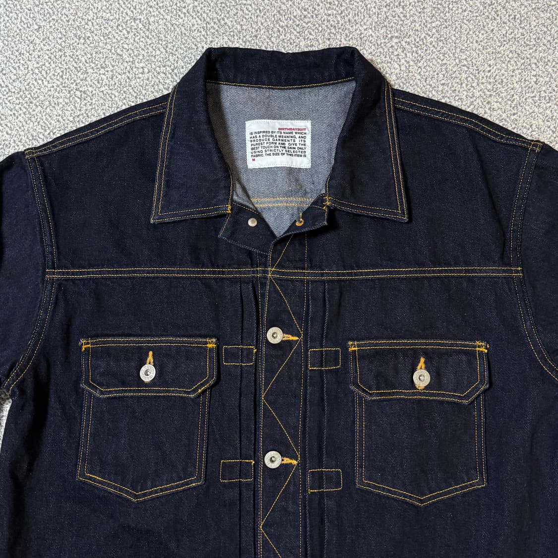 Birthdaysuit 벌스데이수트 데님 자켓 M 상품이미지4