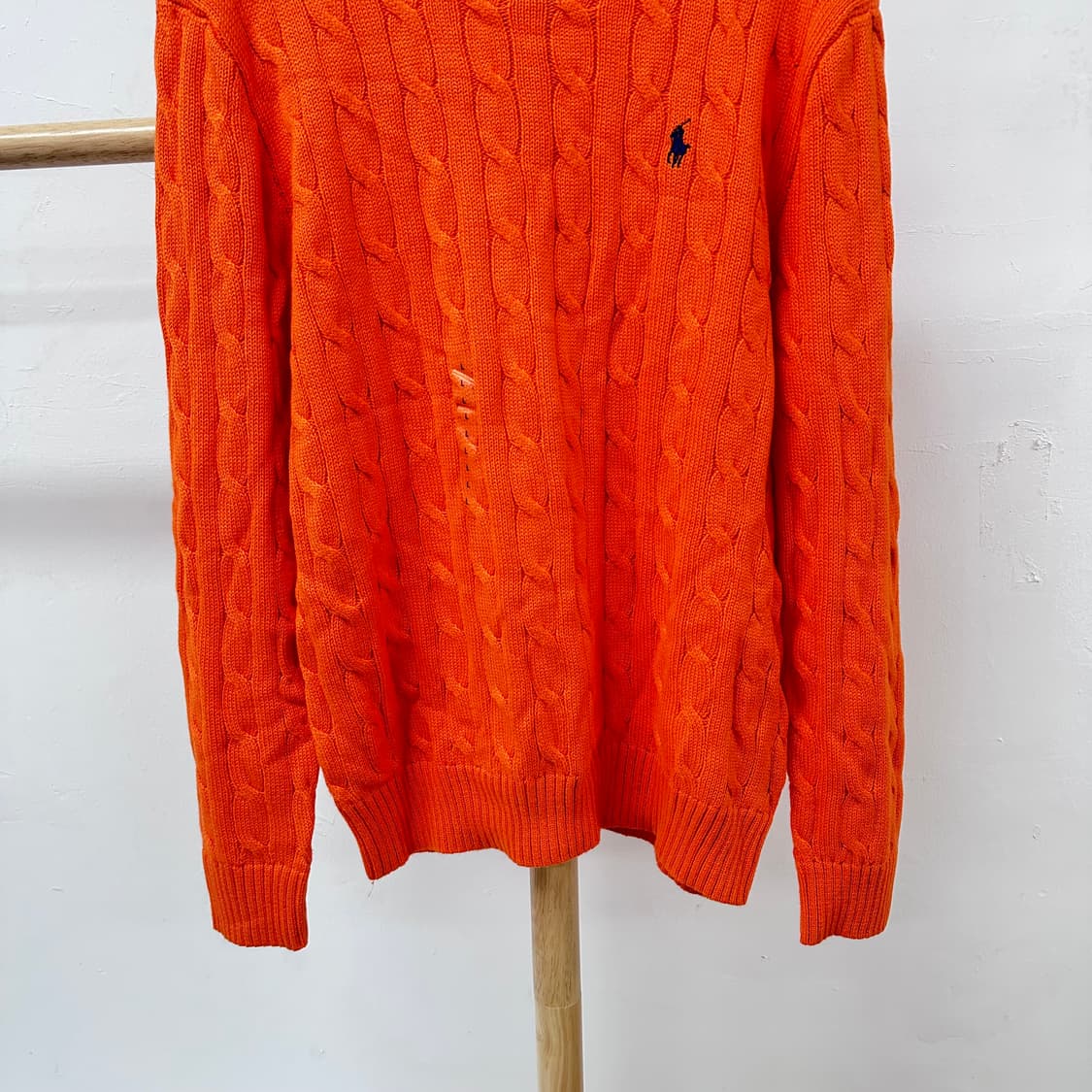 (새상품) 폴로랄프로렌 꽈배기 니트 스웨터 100(L) J25 상품이미지3