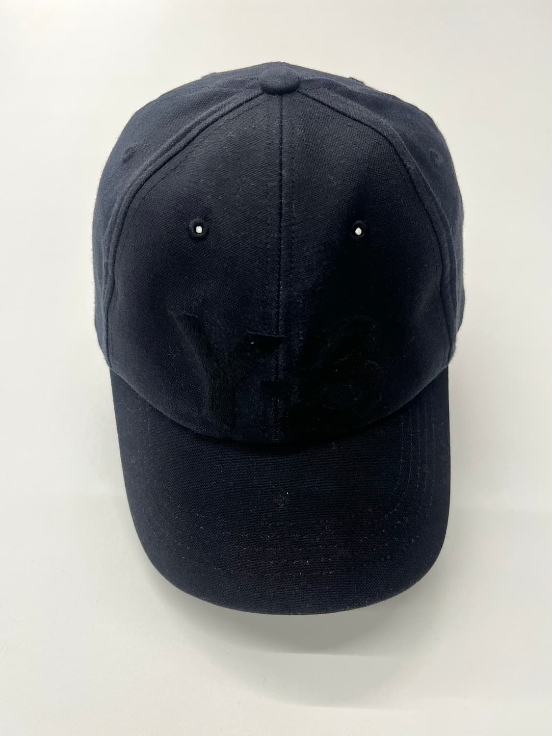 Y-3 와이쓰리 블랙 로고 볼캡 상품이미지1