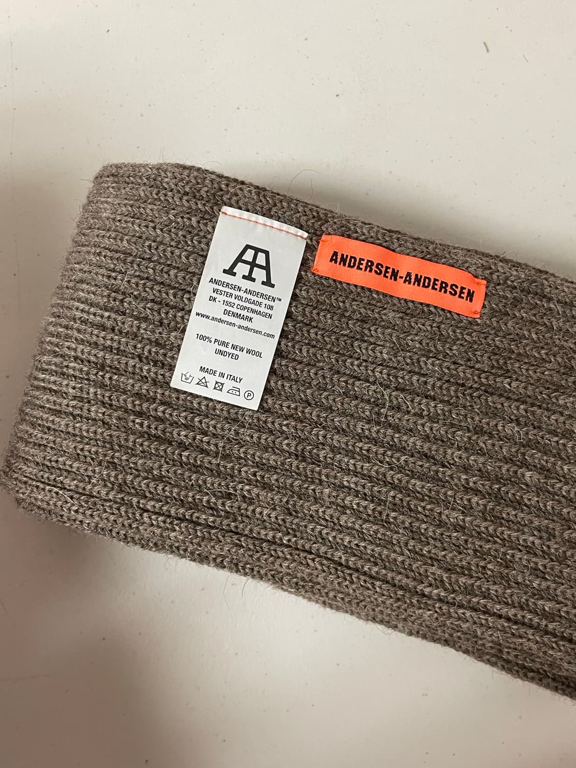 안데르센안데르센 머플러 타우페 상품이미지1