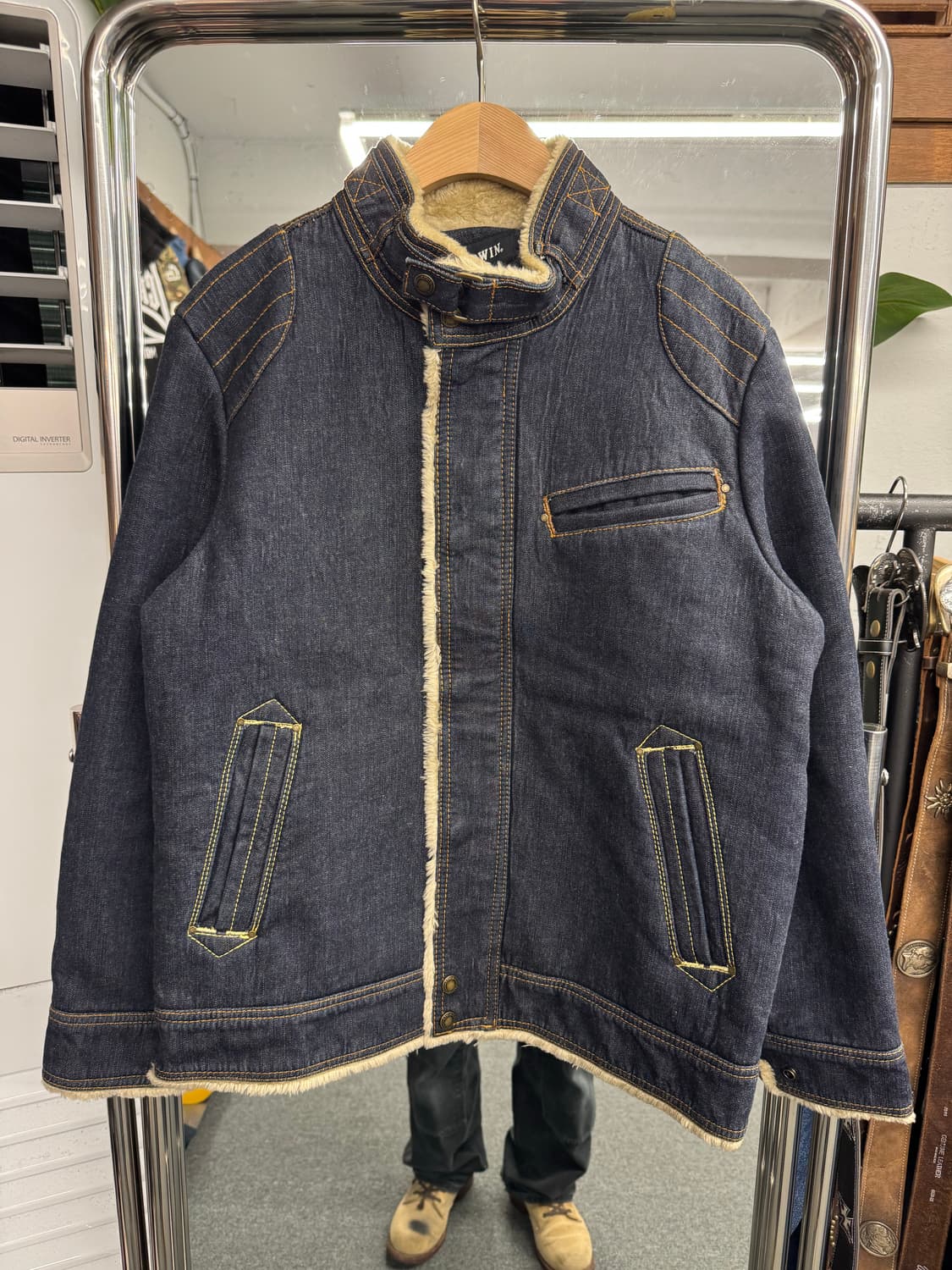 에드윈 쉐르파 데님자켓 상품이미지1