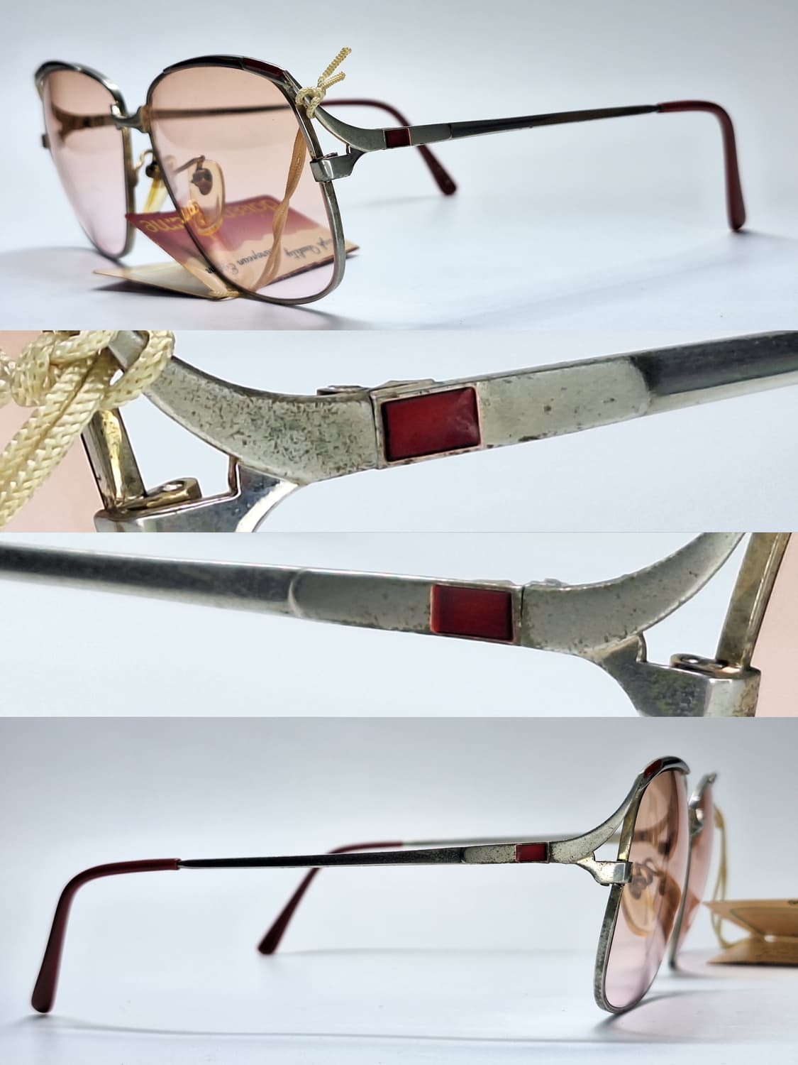 80s 일본제 빈티지 데드스톡/유럽풍 선글라스 Daiaena dame 상품이미지8