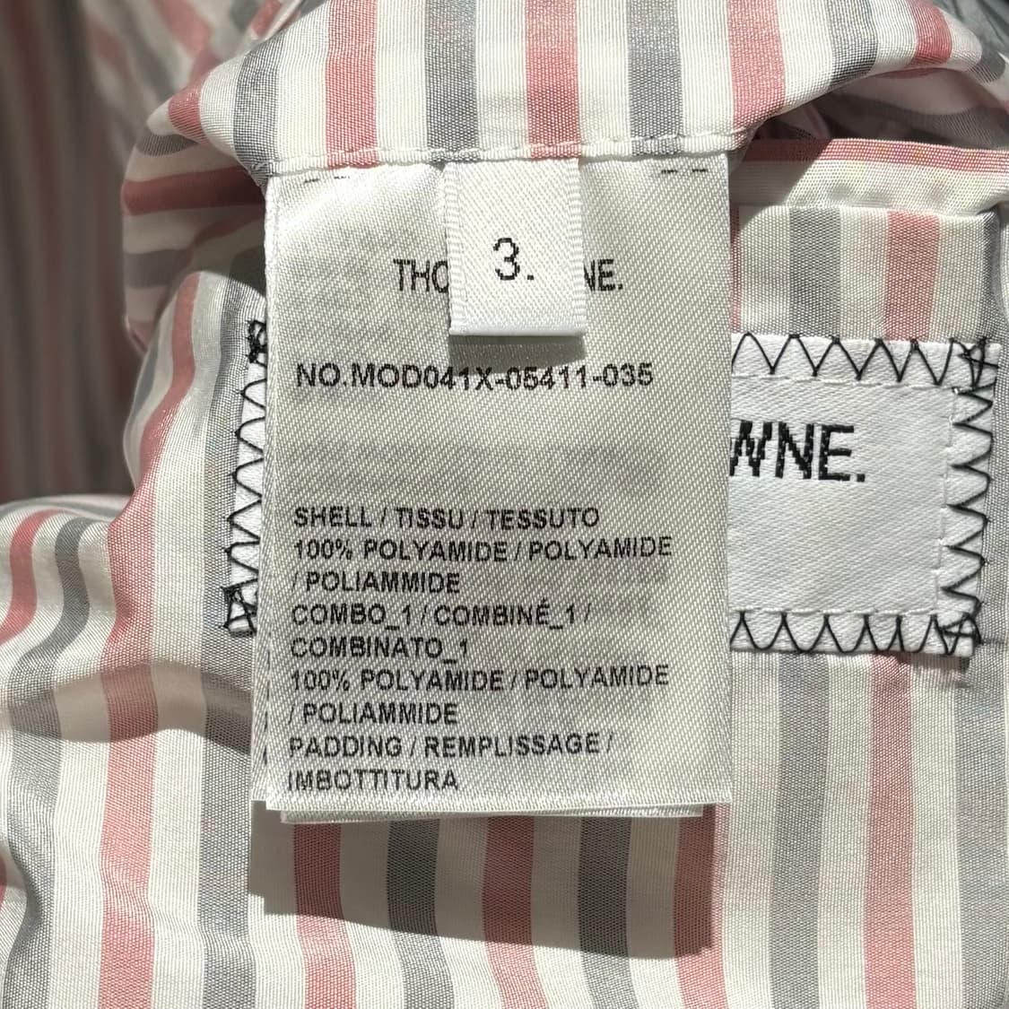 톰브라운 사선완장 롱패딩 3사이즈 상품이미지6