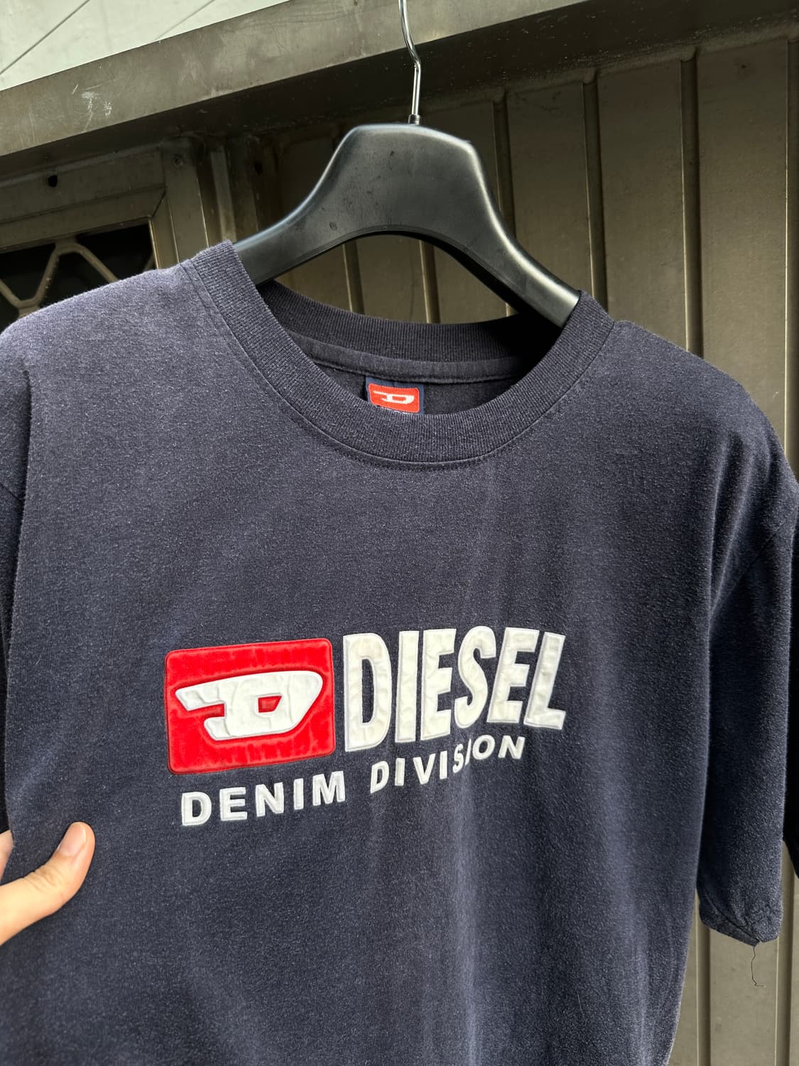 DIESEL rubber print logo tee 상품이미지2