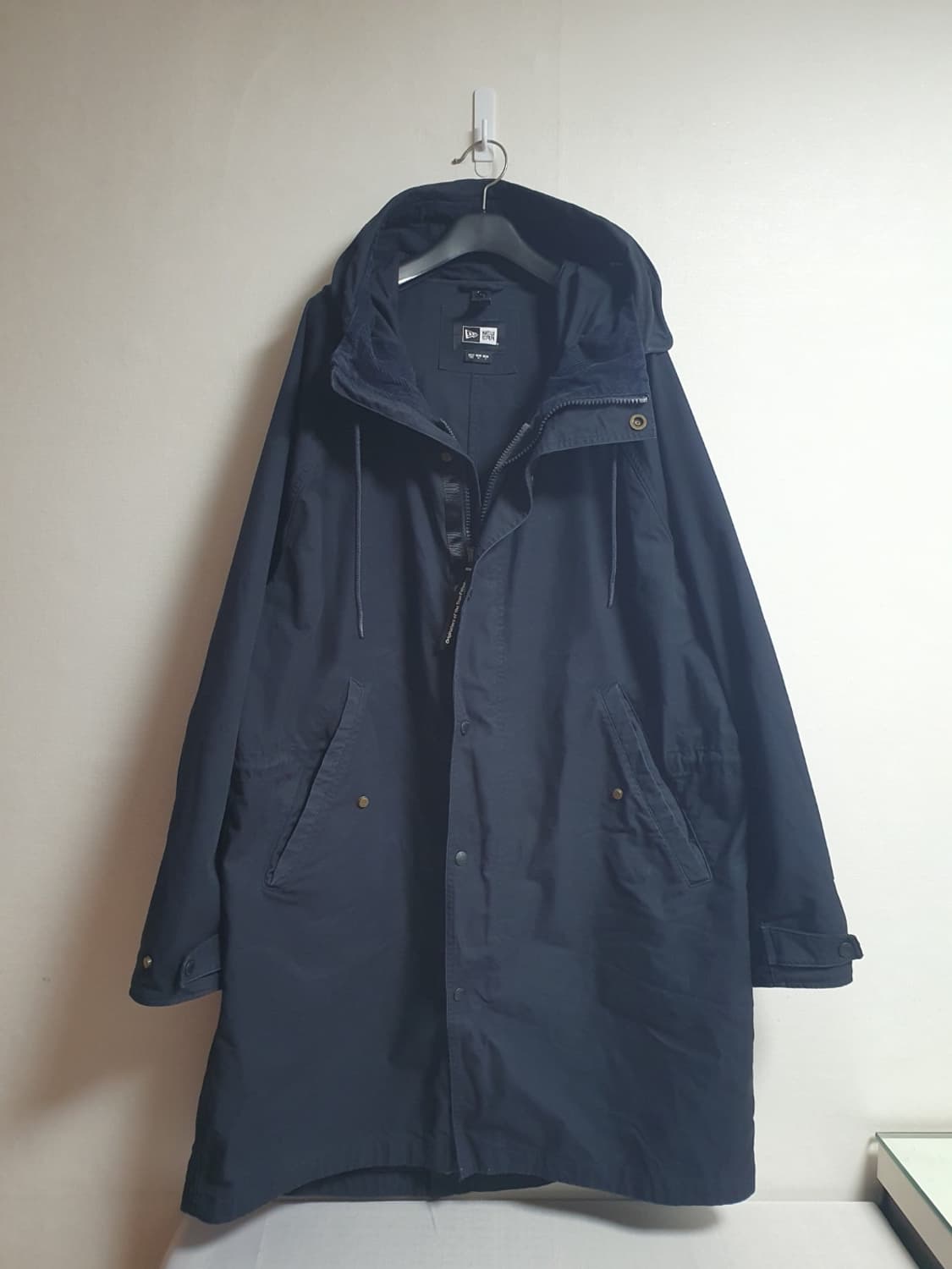 뉴에라 자켓 피시테일 투인원 야상 울트라네이비 105 상품이미지3