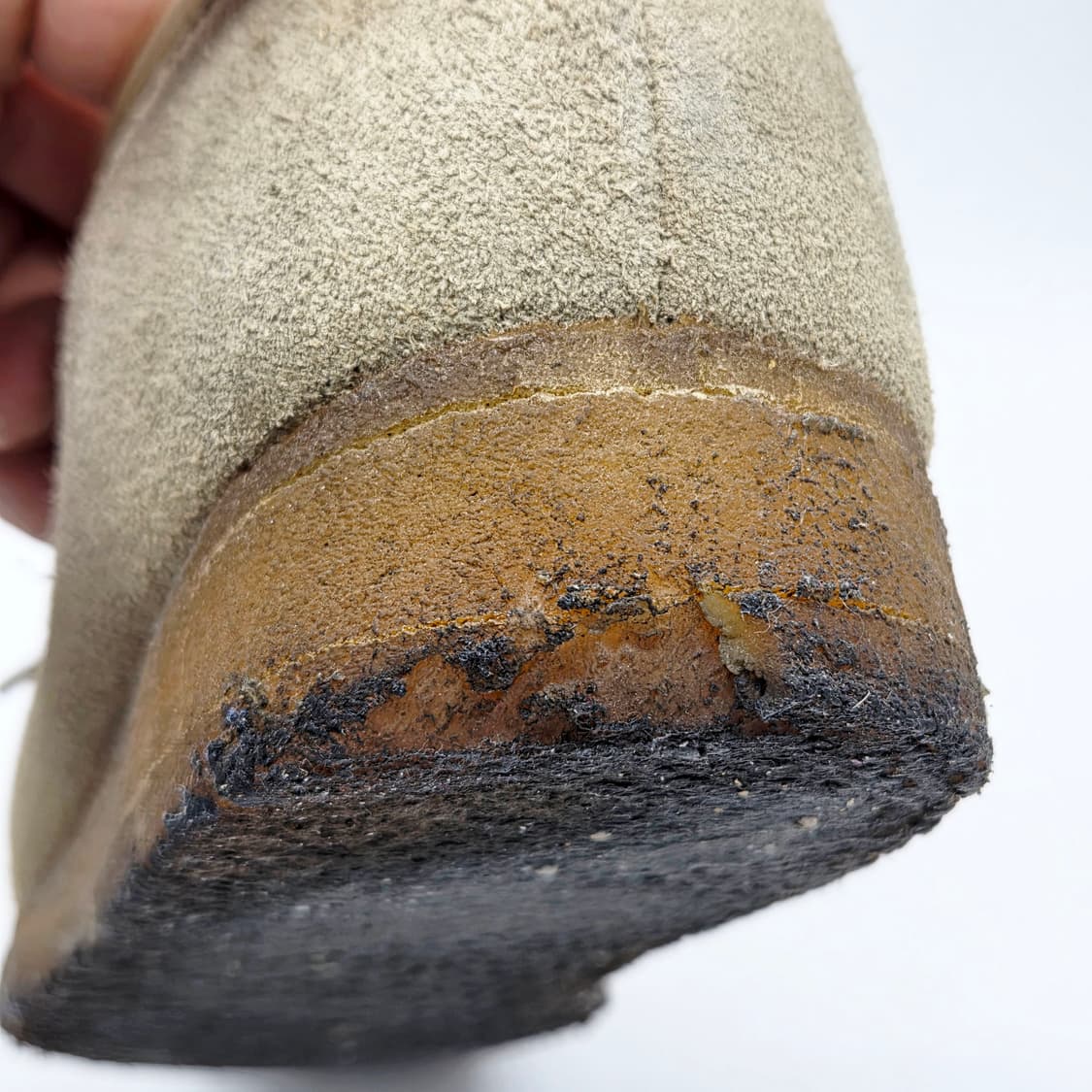  클락스 왈라비 베이지 스웨이드 (8 1/2 M) 상품이미지4