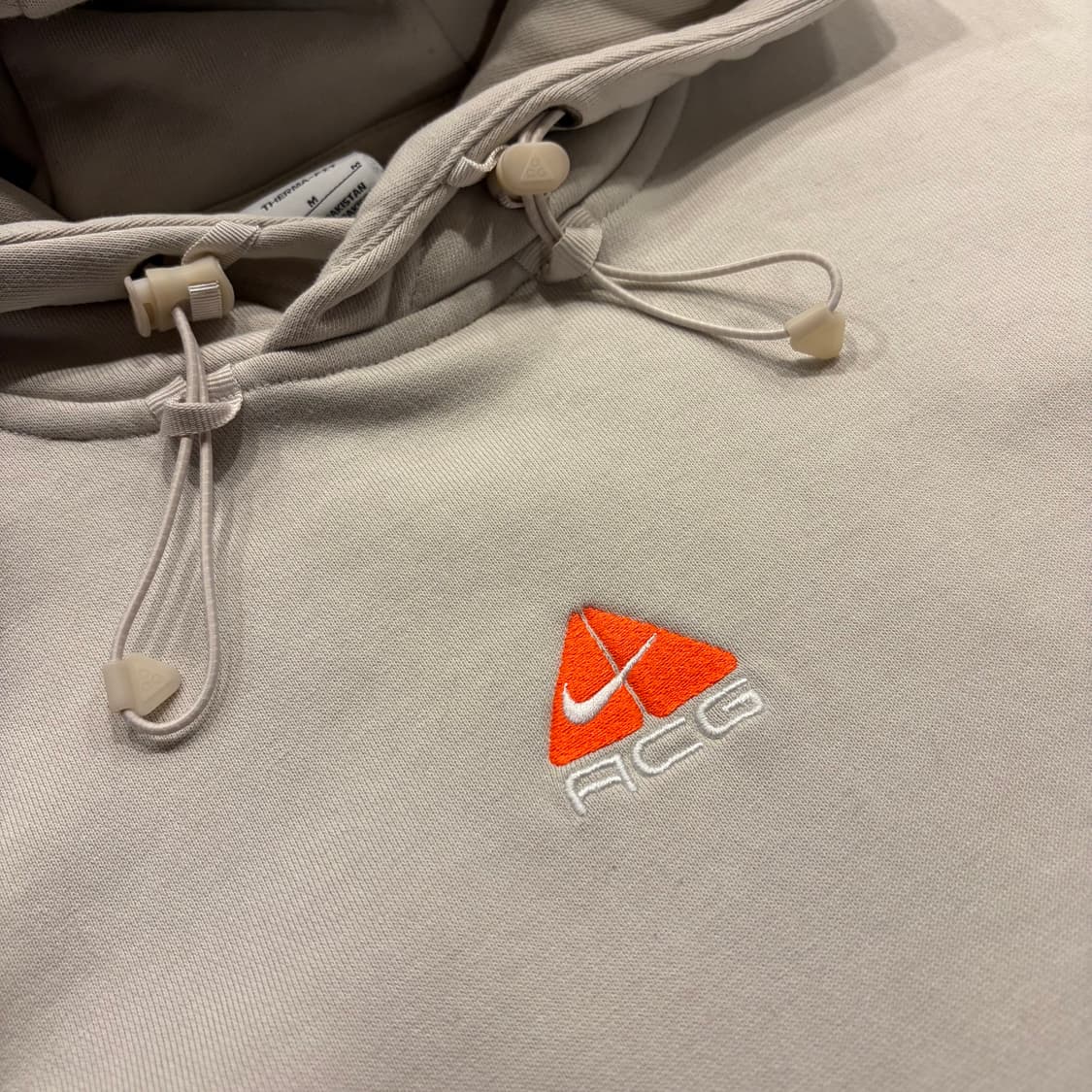[M] 나이키 ACG 써마핏 스웻 후드티 베이지 B974 상품이미지4