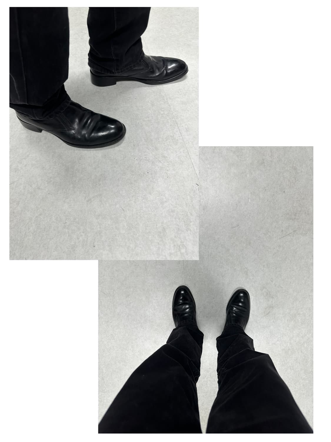 알마니 더블 지퍼 레더 부츠 상품이미지10