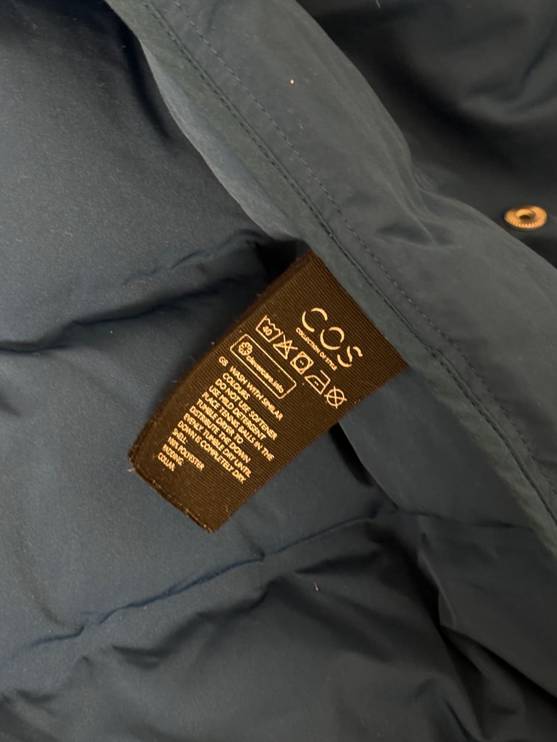 cos 코스 블루 패디드 자켓 상품이미지6