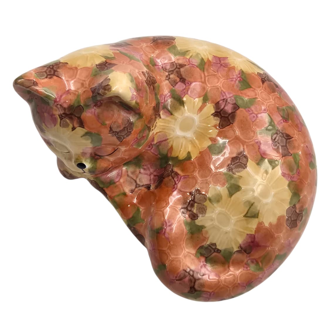 80s 영국 파크로즈 플로랄 고양이 피겨린 상품이미지3