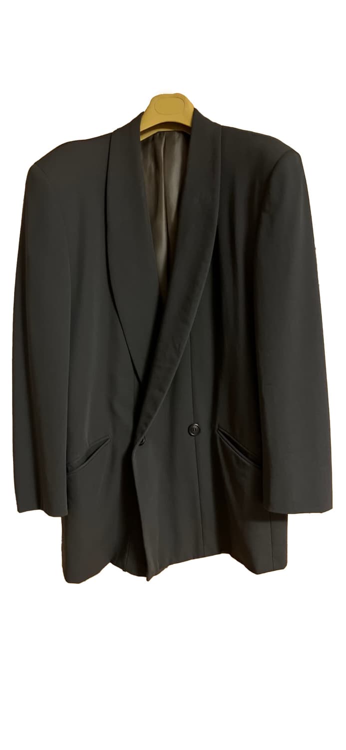 92aw 이세이 미야케 더블 숄카라 블레이저 m 상품이미지1