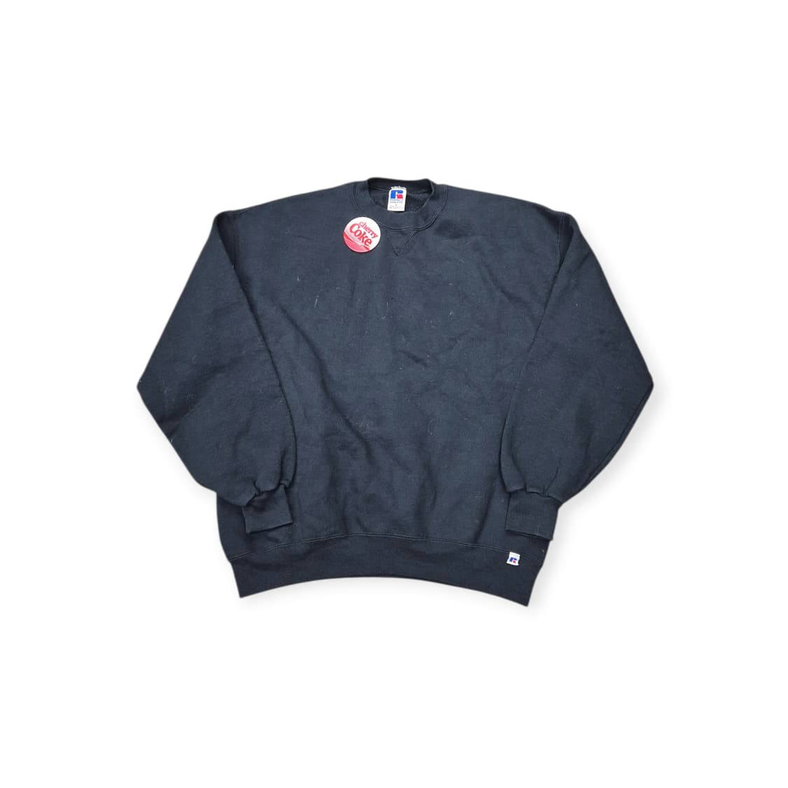 러셀 스웻셔츠 블랙 상품이미지1