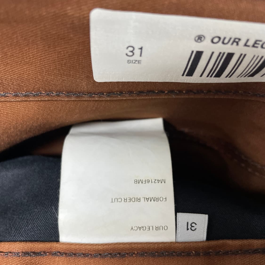 아워레가시 포멀 라이드컷 머드 다이드 팬츠 31 상품이미지8