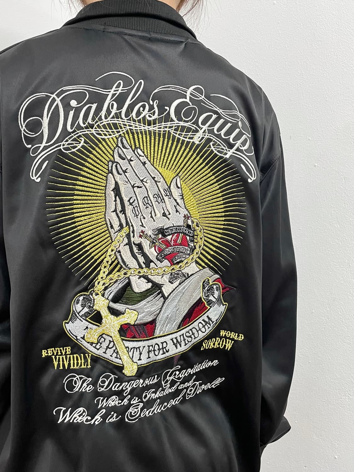 JPN 올드스쿨 자수 트랙집업 상품이미지2