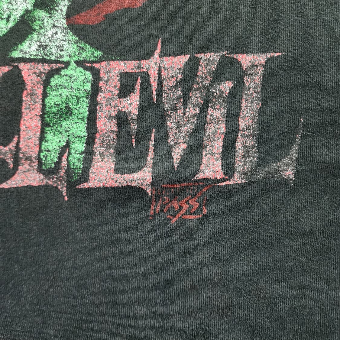 [L-XL] 80s 슬레이어 slayer 빈티지 밴드티 상품이미지3