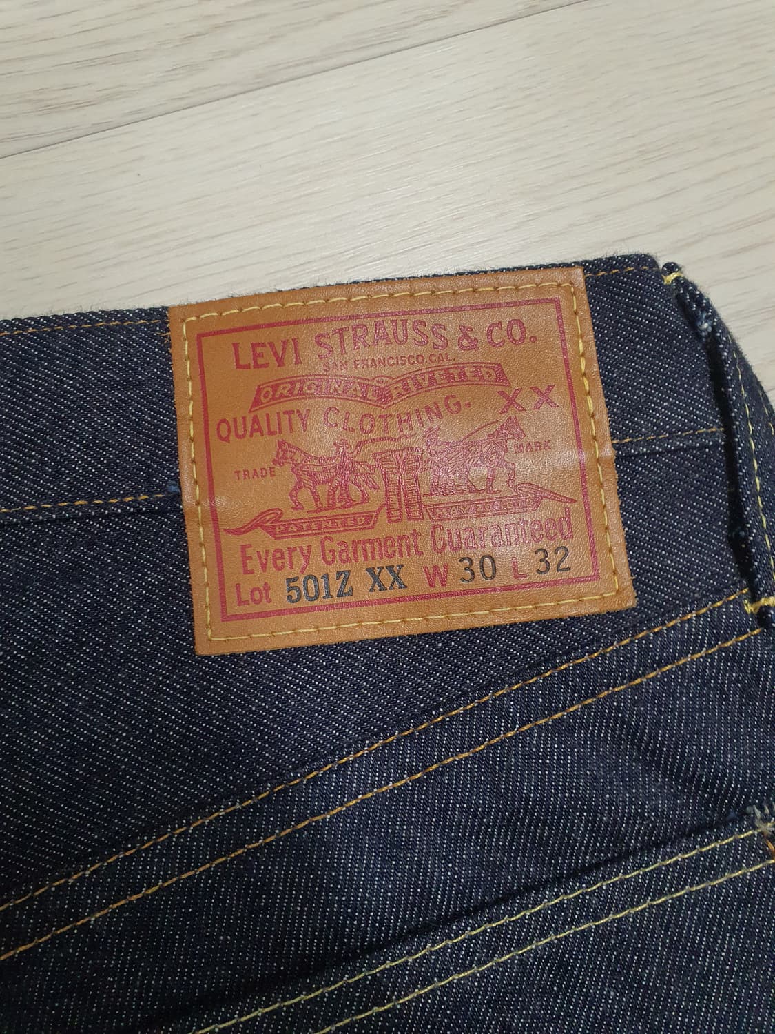 LVC 54501 리지드 30 풀카운트 레드윙 웨어하우스 상품이미지6