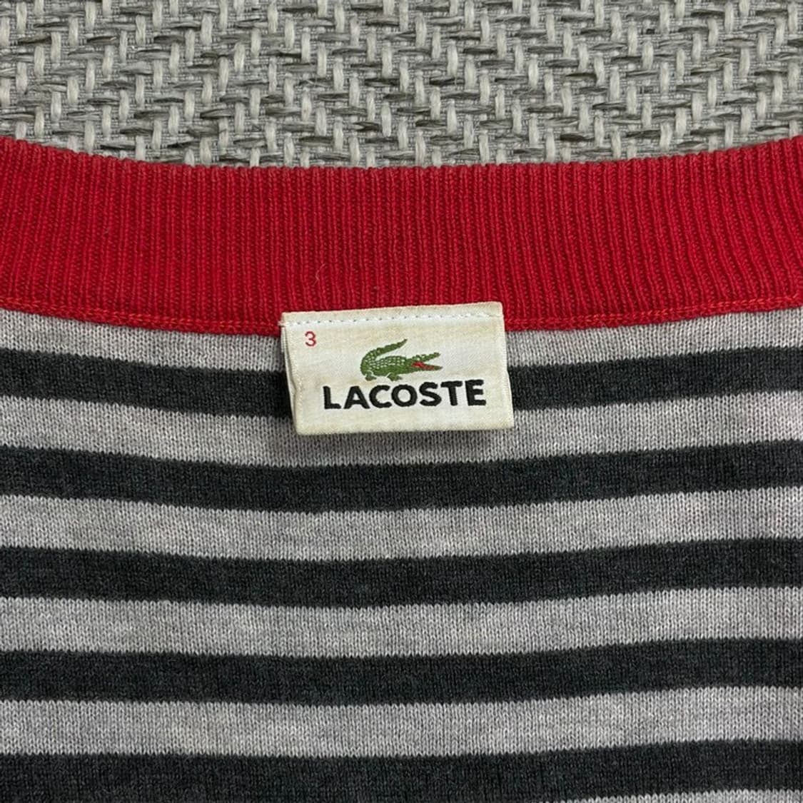 라코스테 울 블렌드 니트 가디건 v1733 상품이미지5