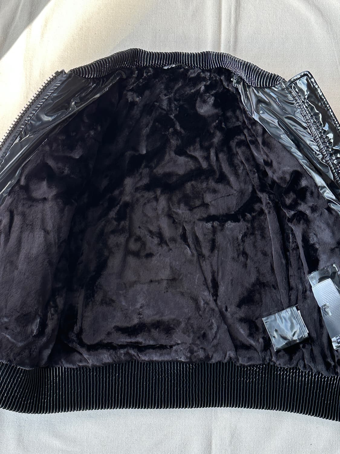 PXG 여성 다이아 퀼팅 퍼안감 유광 패딩 95 상품이미지5