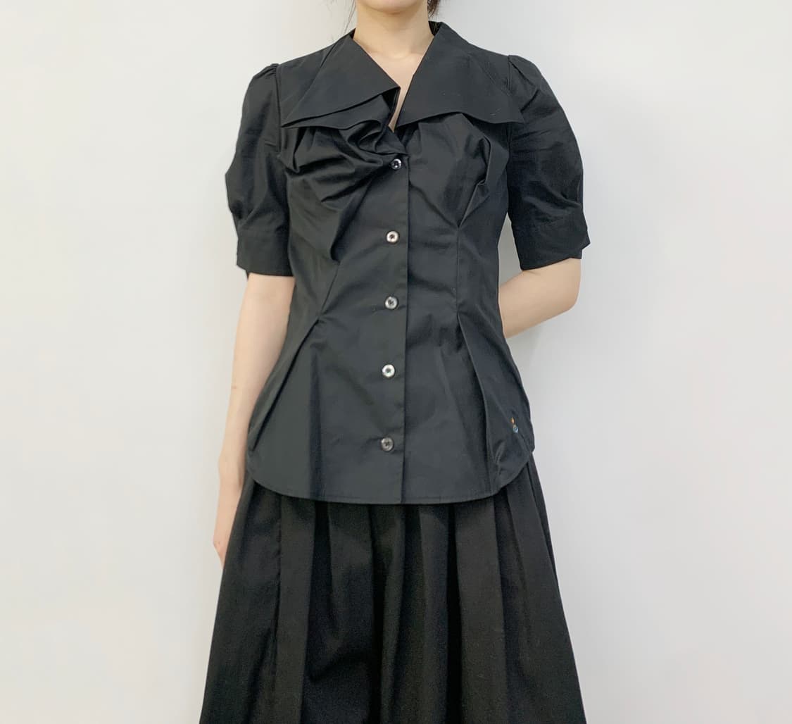 비비안 웨스트우드 반팔 블라우스 상품이미지1