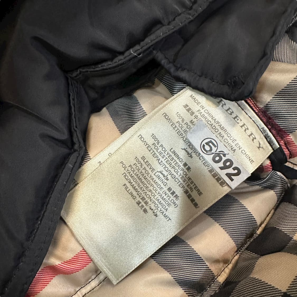 버버리 경량 패딩 조끼 상품이미지6