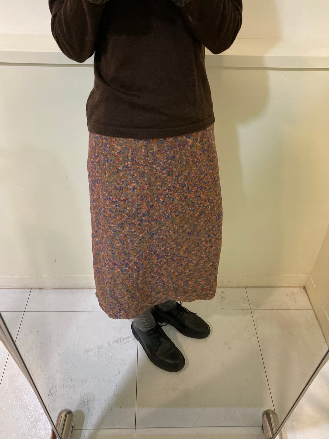 미쏘니 style 미디 레이어드 스커트 상품이미지9