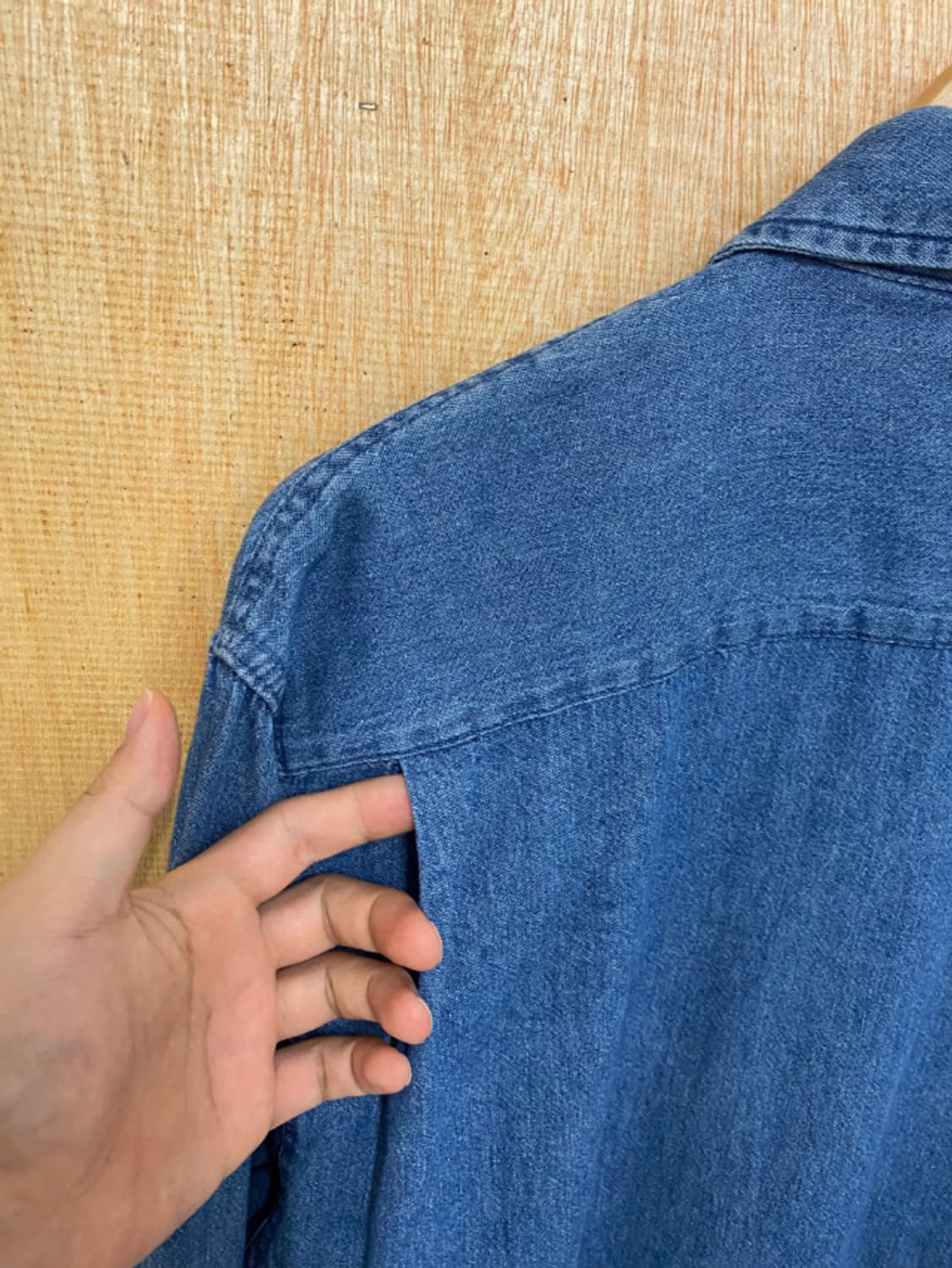 WRANGLER denim work shirts 랭글러 데님 워크 셔츠 상품이미지6