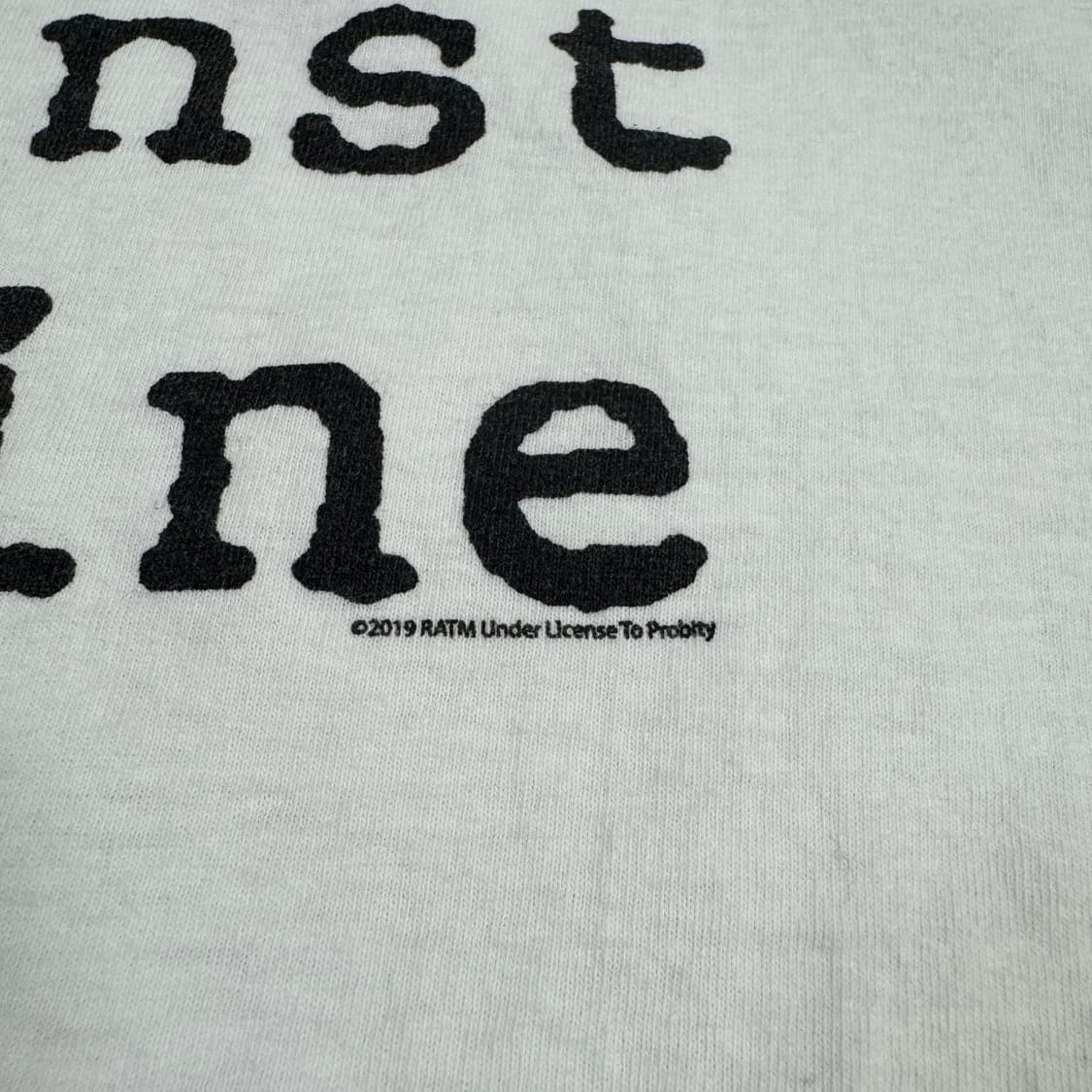 2019 RATM 레이지 어게인스트 더 머신 링거 티셔츠 상품이미지5