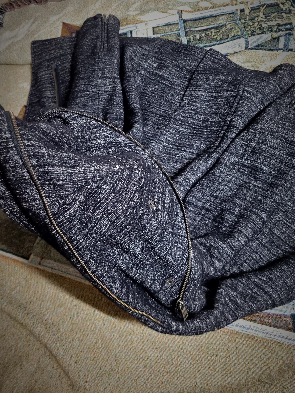 슈리셀 울 비대칭 자켓 상품이미지6