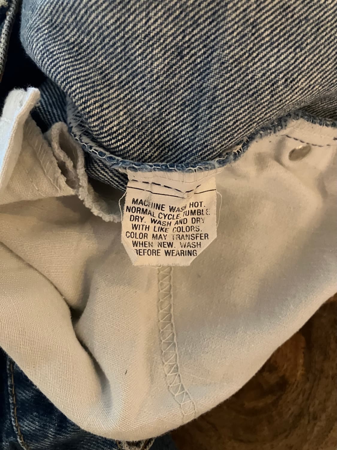 80s USA 빈티지 리바이스 517 부츠컷 데님 팬츠 상품이미지9