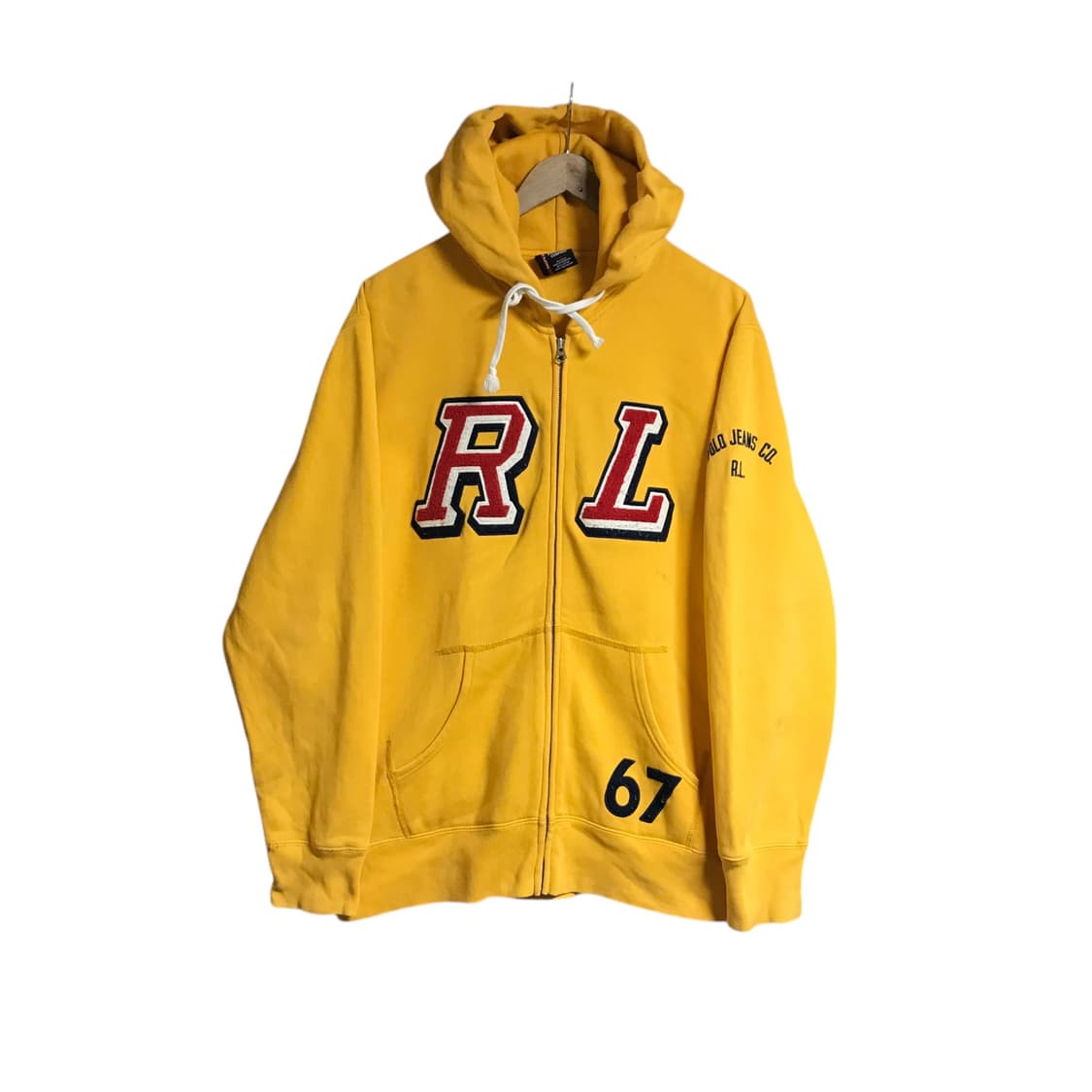 폴로 RL 스펠로고 후드집업자켓 상품이미지1