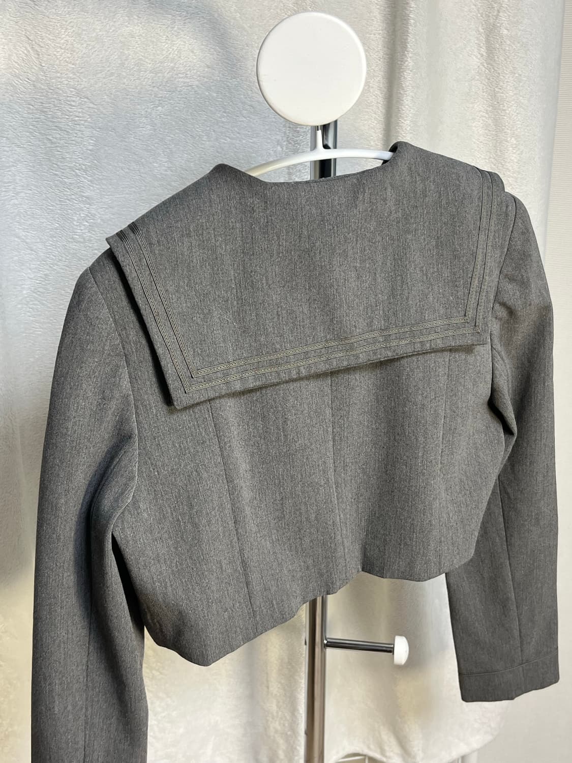 빈티지 세일러 카라 크롭 자켓 상품이미지5