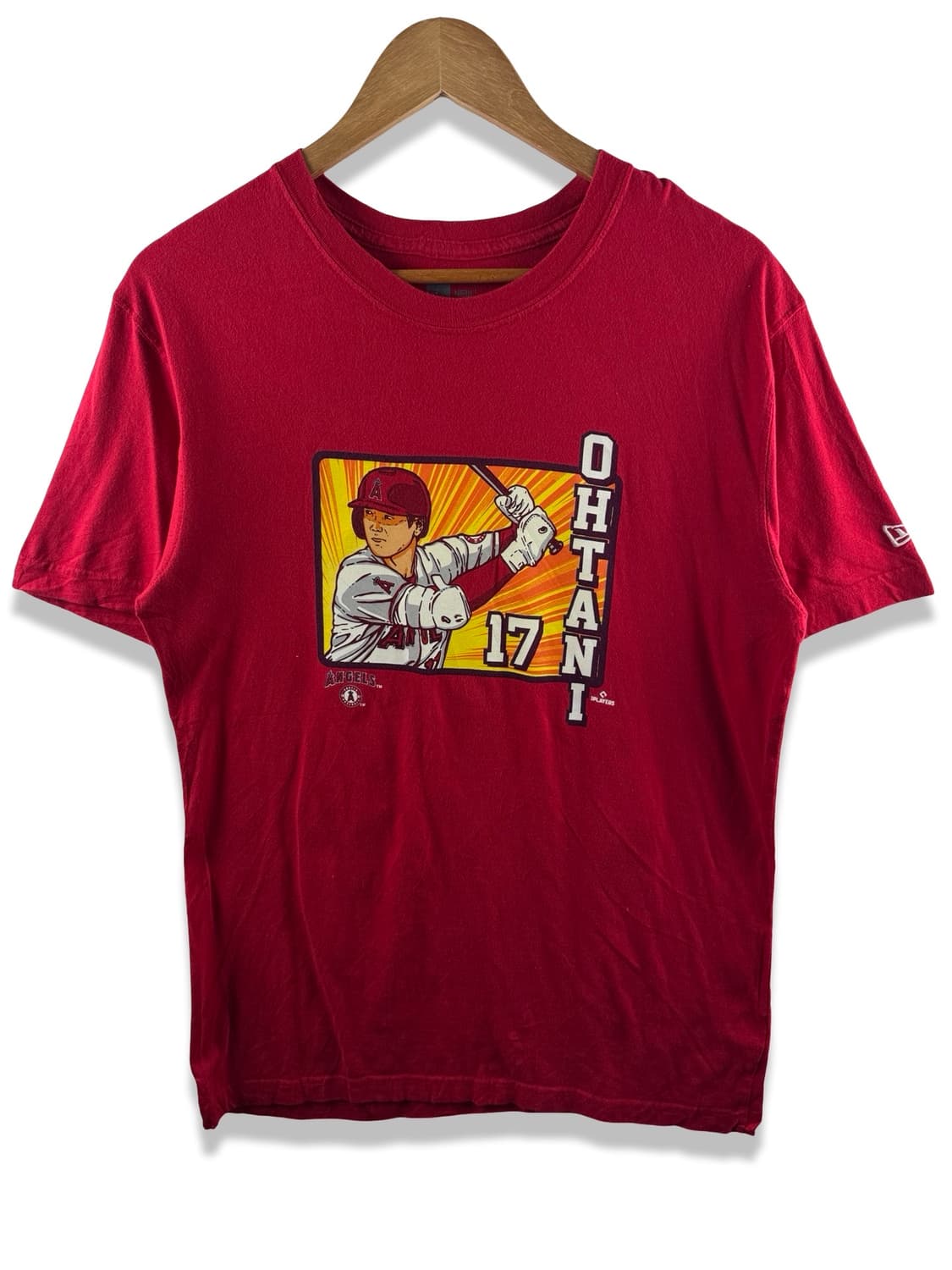 뉴에라 오타니 쇼헤이 레드 반팔티2278 상품이미지1